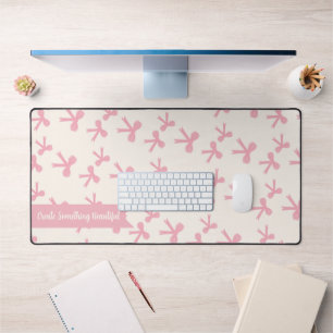 Tapis de bureau Rêves de Nœud Rose