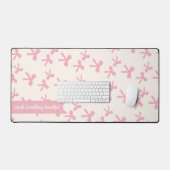 Tapis de bureau Rêves de Nœud Rose (Clavier et souris)