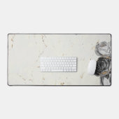 Tapis de bureau Rose (Clavier et souris)