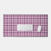 Tapis de bureau rose (Clavier et souris)