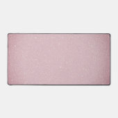 Tapis de bureau rose pâle - doux et élégant (Recto)