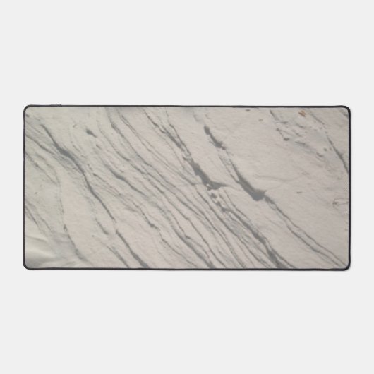 Tapis de bureau - Sable Blanc (Recto)