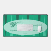 Tapis de bureau Sagesse et Compétence (Clavier et souris)