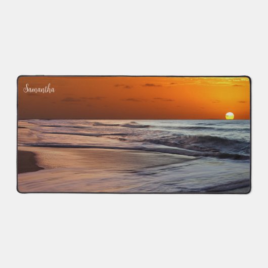 Tapis de bureau Sunset Beach de Samantha (Recto)