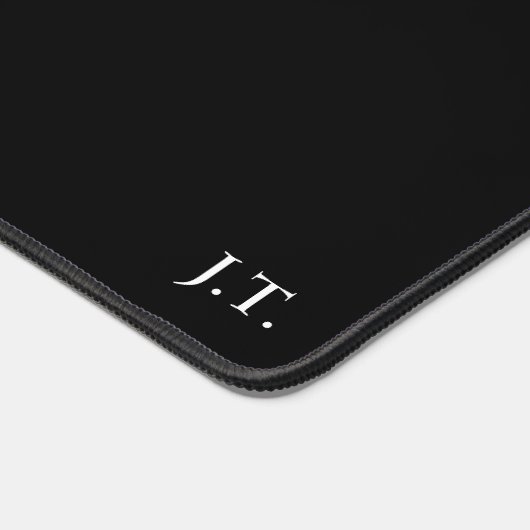 Tapis de bureau sur mesure - gros mât d'ordinateur (Coin)