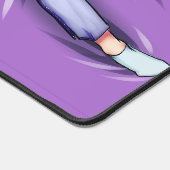Tapis de bureau Talia Violet de Noctalia (Coin)