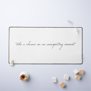 Tapis de bureau Tentez votre chance