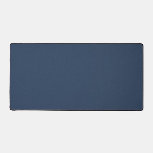 Tapis de bureau texturé bleu pour confort et style (Recto)