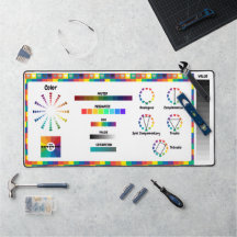 Tapis de bureau théorie des couleurs I Étudiant en