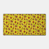 Tapis de bureau Tournesol (Recto)