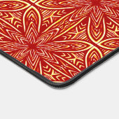 Tapis de bureau, un design classique de couleur ro (Coin)