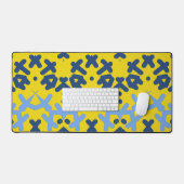 Tapis de bureau, un design classique élégant multi (Clavier et souris)
