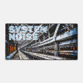 Tapis de bureau Urbex Industriel Grunge Système No (Recto)
