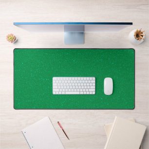 Tapis de bureau vert néon personnalisé - Vibrant e