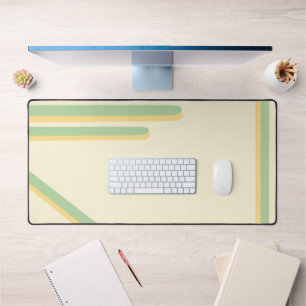 Tapis de bureau vert rétro