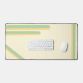 Tapis de bureau vert rétro (Clavier et souris)