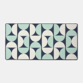 tapis de bureau vert rétro Arch | Bureau moderne (Recto)