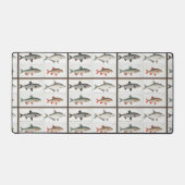 Tapis de bureau vintage poissons (Recto)