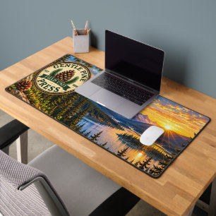 Tapis de bureau Wilderness Gentle Pine Press Field