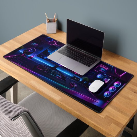 Tapis de bureau XL illustration de configuration d (Bureau 2)