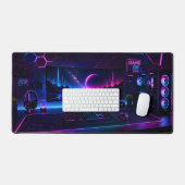 Tapis de bureau XL illustration de configuration d (Clavier et souris)