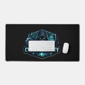 Tapis de bureau XXL Elite Hacker Cybersécurité Ta (Clavier et souris)