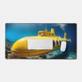 Tapis de bureau Yellow Submarine ! (Clavier et souris)