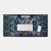 Tapis de commande Nebula Nexus – Calendrier de la (Clavier et souris)