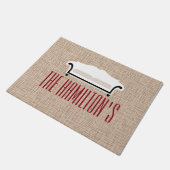 Tapis de coordonnées de la famille personnalisée (Incliné)