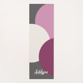 Tapis de couleur moderne tapis de yoga (Devant)