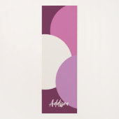 Tapis de couleur moderne tapis de yoga (Dos)