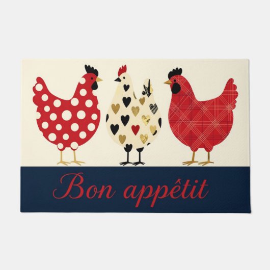 Tapis de cuisine Bon Appetit (Devant)