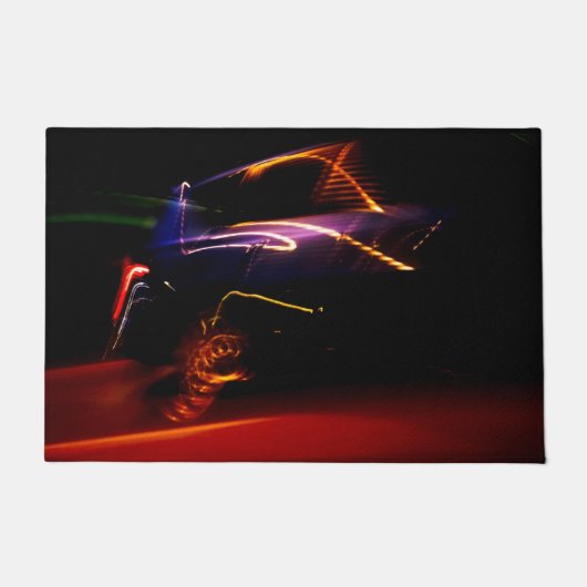 tapis de danse de voiture violet (Devant)