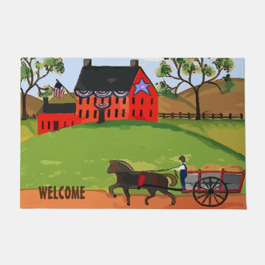 Tapis de ferme Amish (Devant)