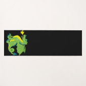 Tapis de Feu-Respiration de yoga de dragon (Devant (Horizontal))
