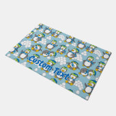 Tapis de fond de petits pingouins (Incliné)
