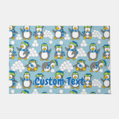 Tapis de fond de petits pingouins (Devant)