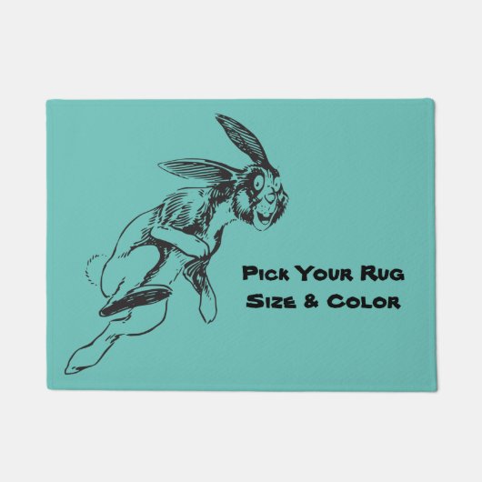 Tapis de format de lapin (Devant)
