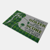 Tapis de golf, tapis d'amoureux du golf (Incliné)