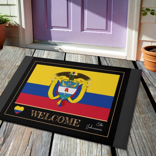 Tapis de la maison de Colombie, Drapeau de Colombi