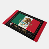 Tapis de la maison mexicaine, Drapeau mexicain spo (Incliné)