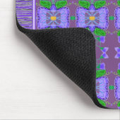 Tapis de la souris à motif violet (Coin)