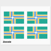 Tapis de l'aéroport PDX - Autocollant Portland (Feuille)