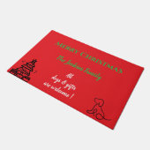 Tapis de Noël amusant (Incliné)