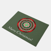 Tapis de Noël aux couleurs de Noël (Incliné)