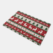 Tapis de Noël aux rennes (Incliné)