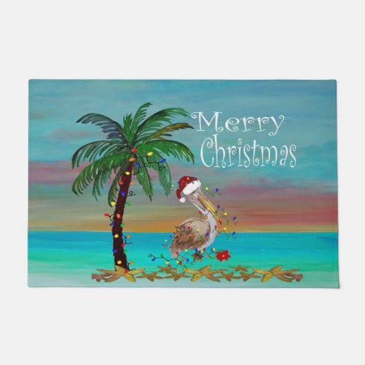 Tapis de Noël côtier pour pélican (Devant)