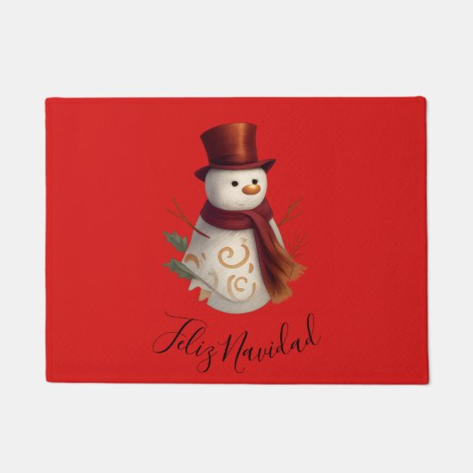 Tapis de Noël - Feliz Navidad (Devant)