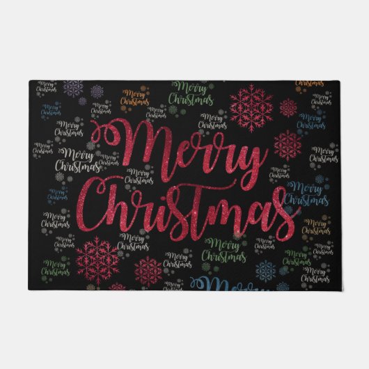 Tapis de Noël, Joyeux Noël (Devant)