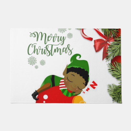 Tapis de Noël, Joyeux Noël (Devant)